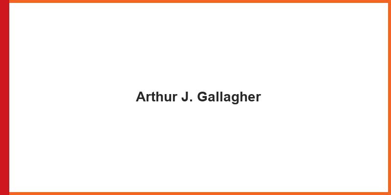 Arthur J. Gallagher