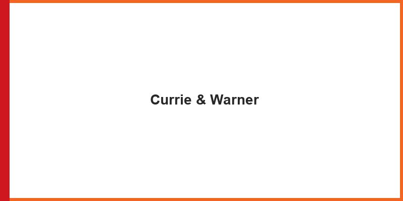 Currie & Warner