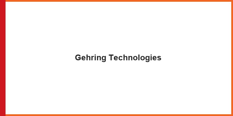 Gehring Technologies