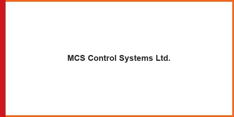 MCS Control Systems Ltd.
