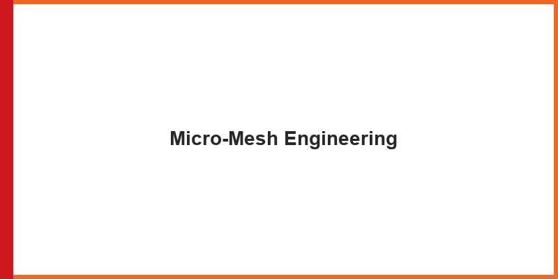 Micro-Mesh Engineering