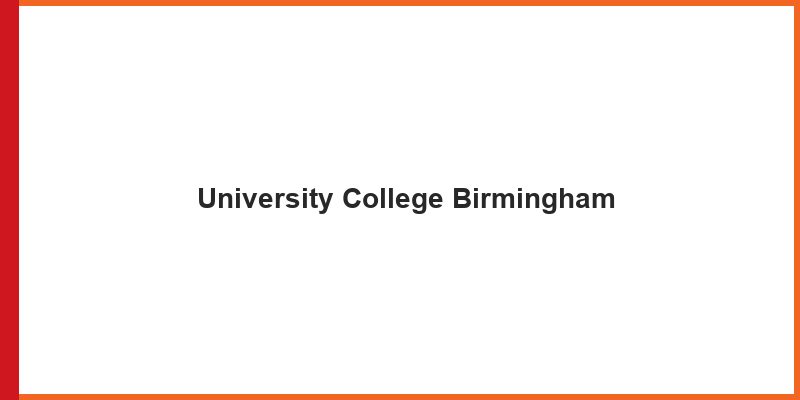 University College Birmingham